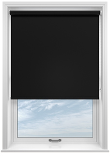 Oceana (Blackout), Noir - Twist&Fit Roller Blind
